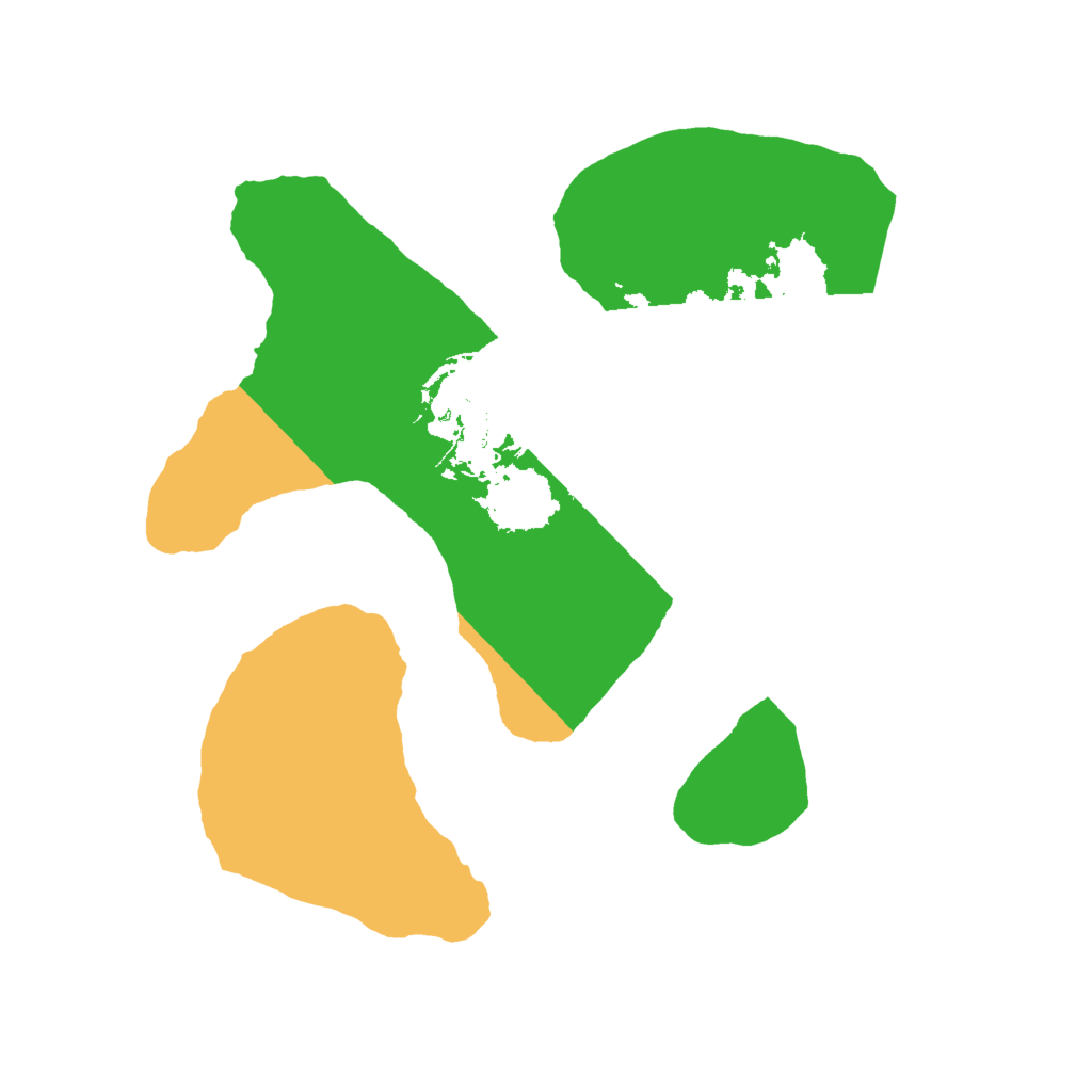 Biome Rust Map: Barren, Size: 2049, Seed: 86785634