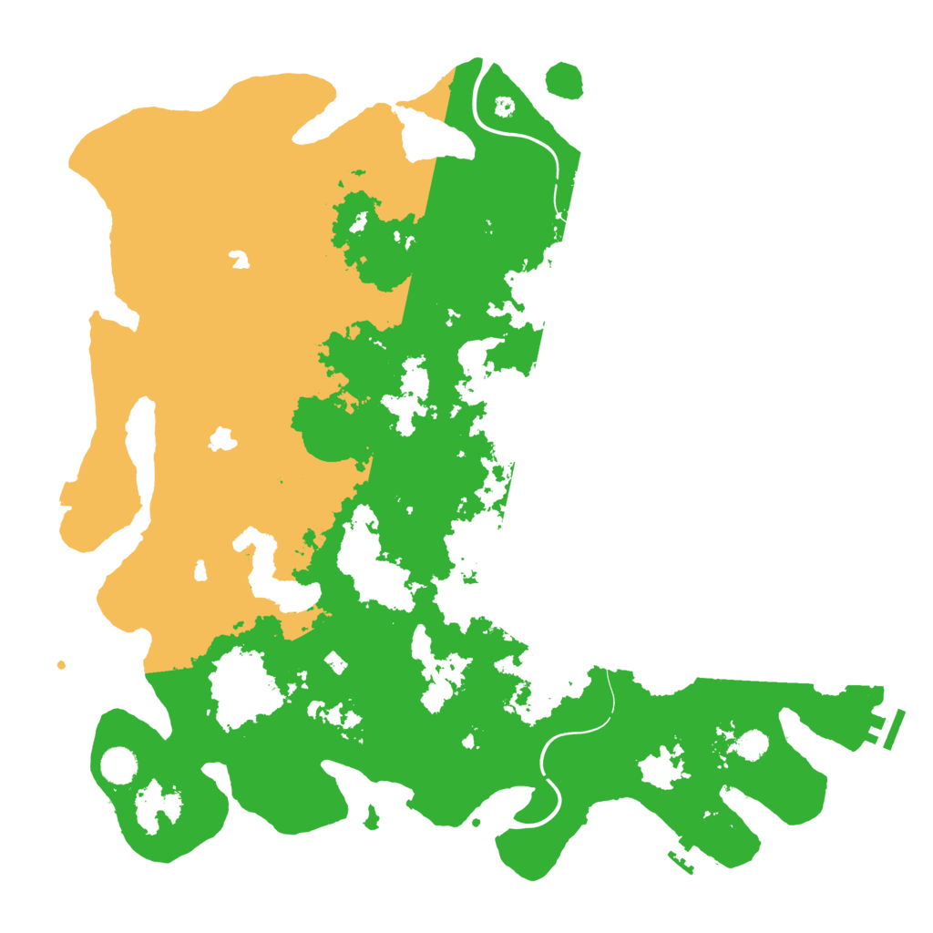 Biome Rust Map: Procedural Map, Size: 4500, Seed: 5805034