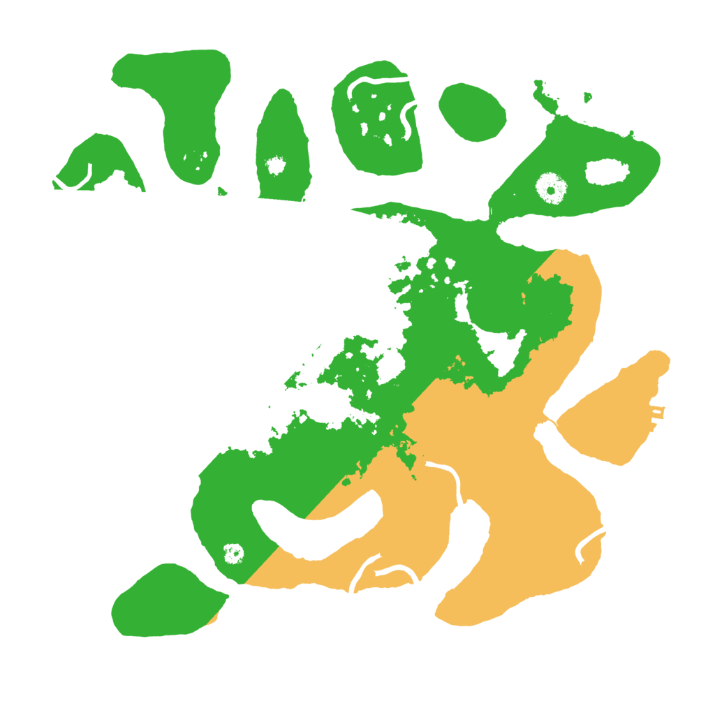 Biome Rust Map: Procedural Map, Size: 3550, Seed: 354722