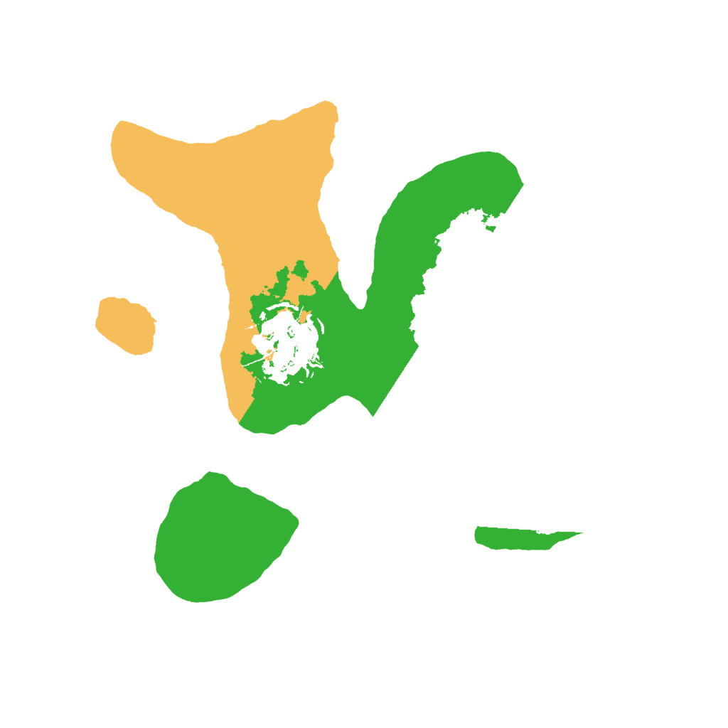 Biome Rust Map: Barren, Size: 1800, Seed: 40572410