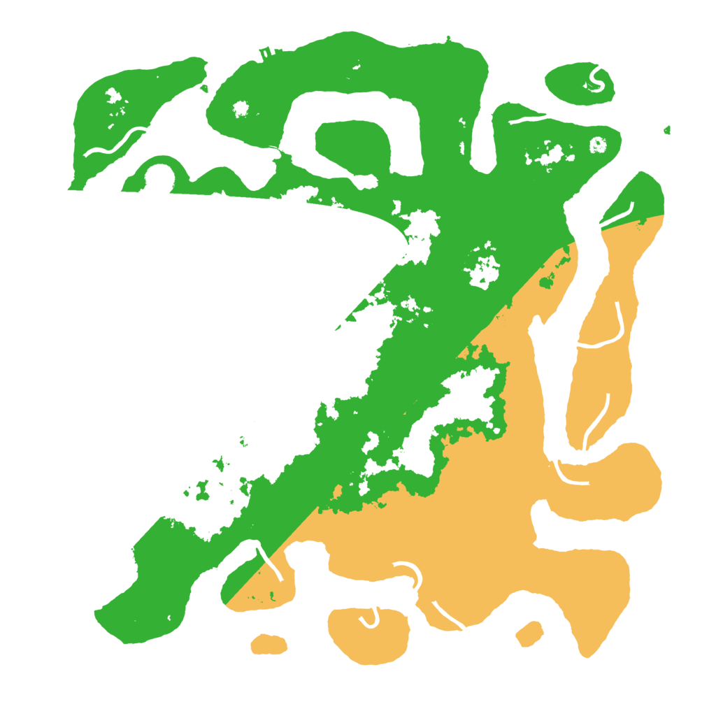 Biome Rust Map: Procedural Map, Size: 4300, Seed: 123321