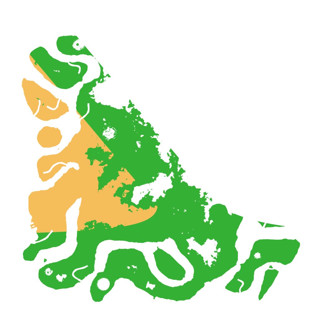 Biome Rust Map: Procedural Map, Size: 4500, Seed: 2572167