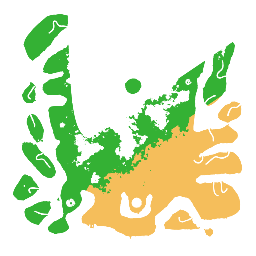 Biome Rust Map: Procedural Map, Size: 4500, Seed: 2960670