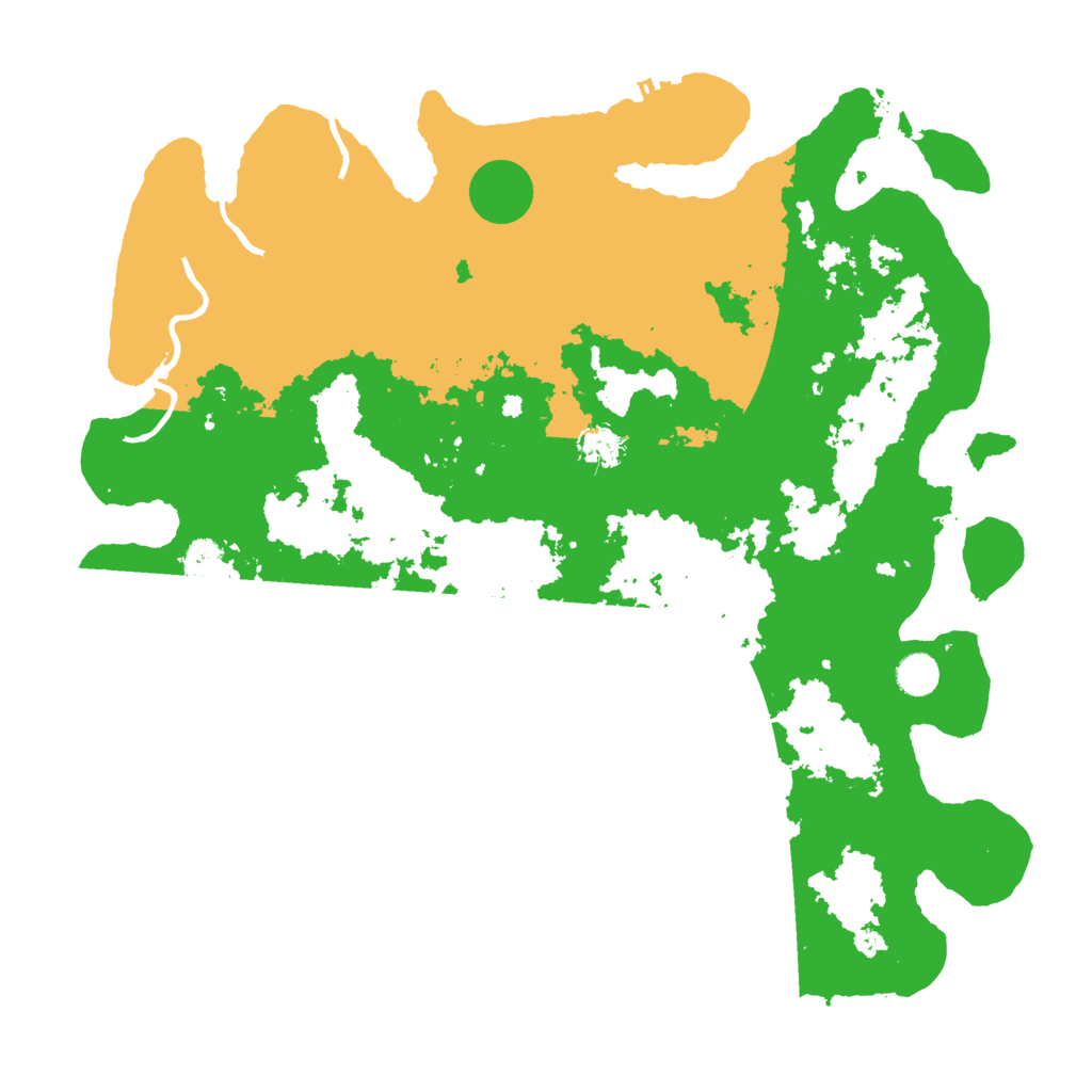 Biome Rust Map: Procedural Map, Size: 4500, Seed: 403571