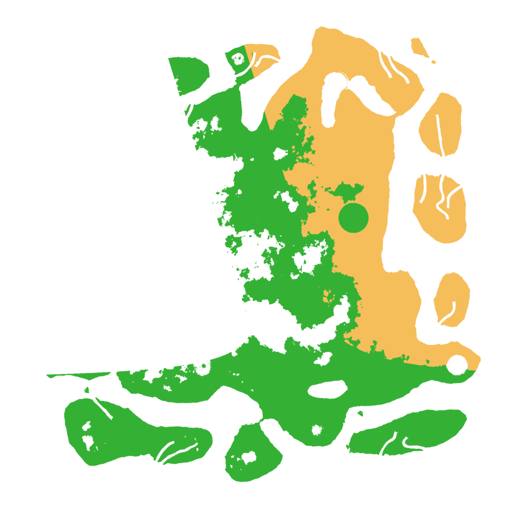 Biome Rust Map: Procedural Map, Size: 4500, Seed: 2143688