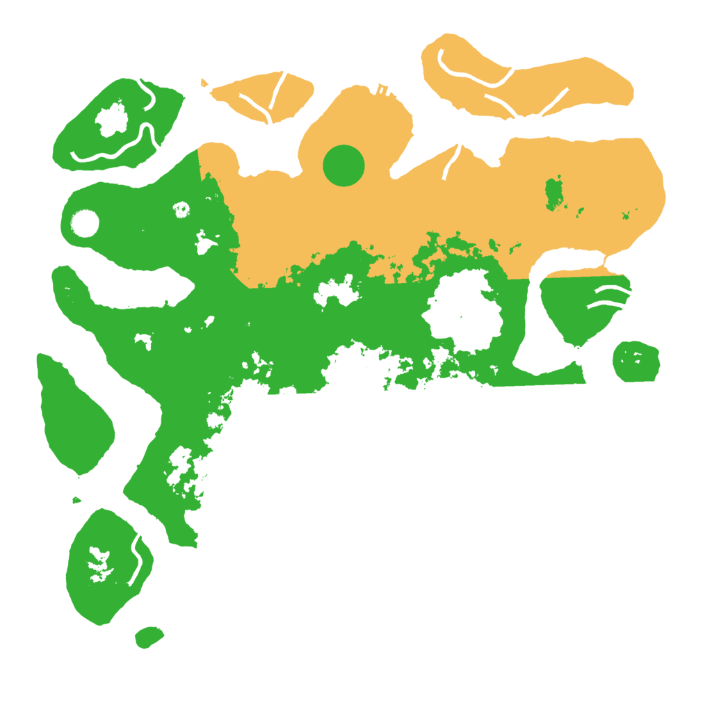 Biome Rust Map: Procedural Map, Size: 4500, Seed: 4241552