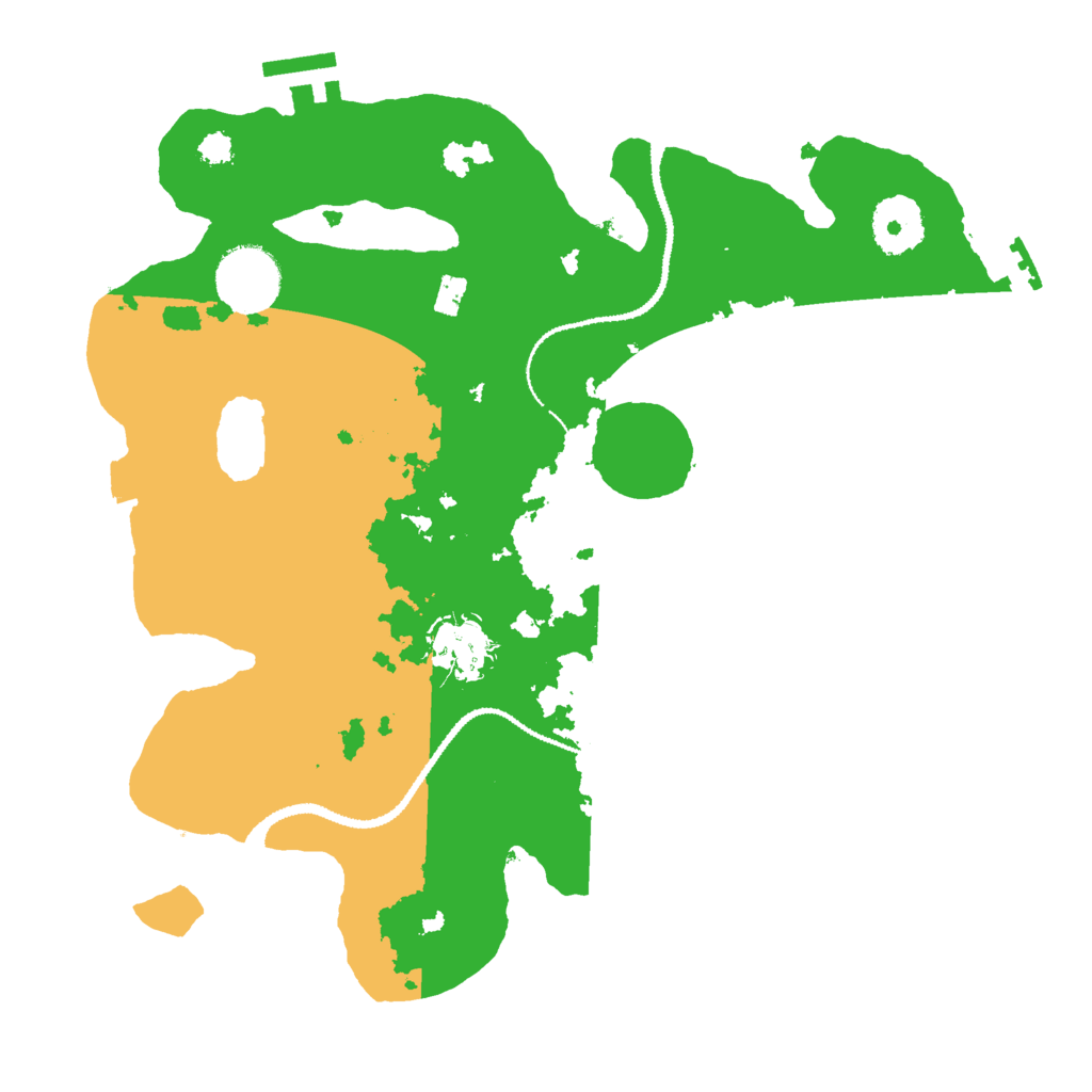 Biome Rust Map: Procedural Map, Size: 3000, Seed: 37506