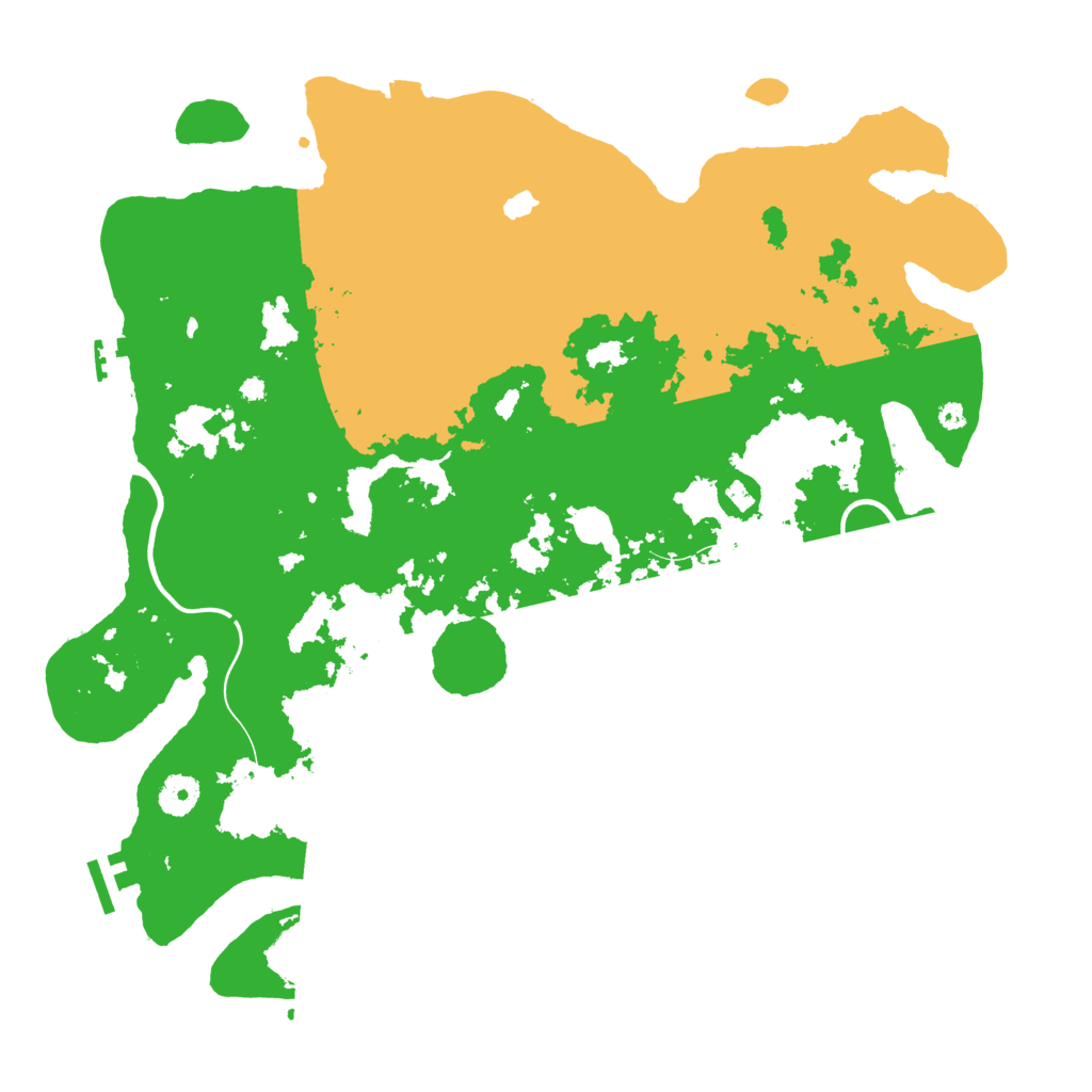 Biome Rust Map: Procedural Map, Size: 4000, Seed: 123456243