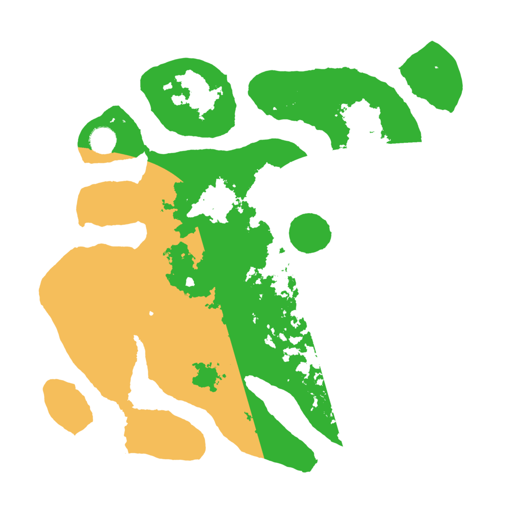 Biome Rust Map: Barren, Size: 3500, Seed: 1709819214