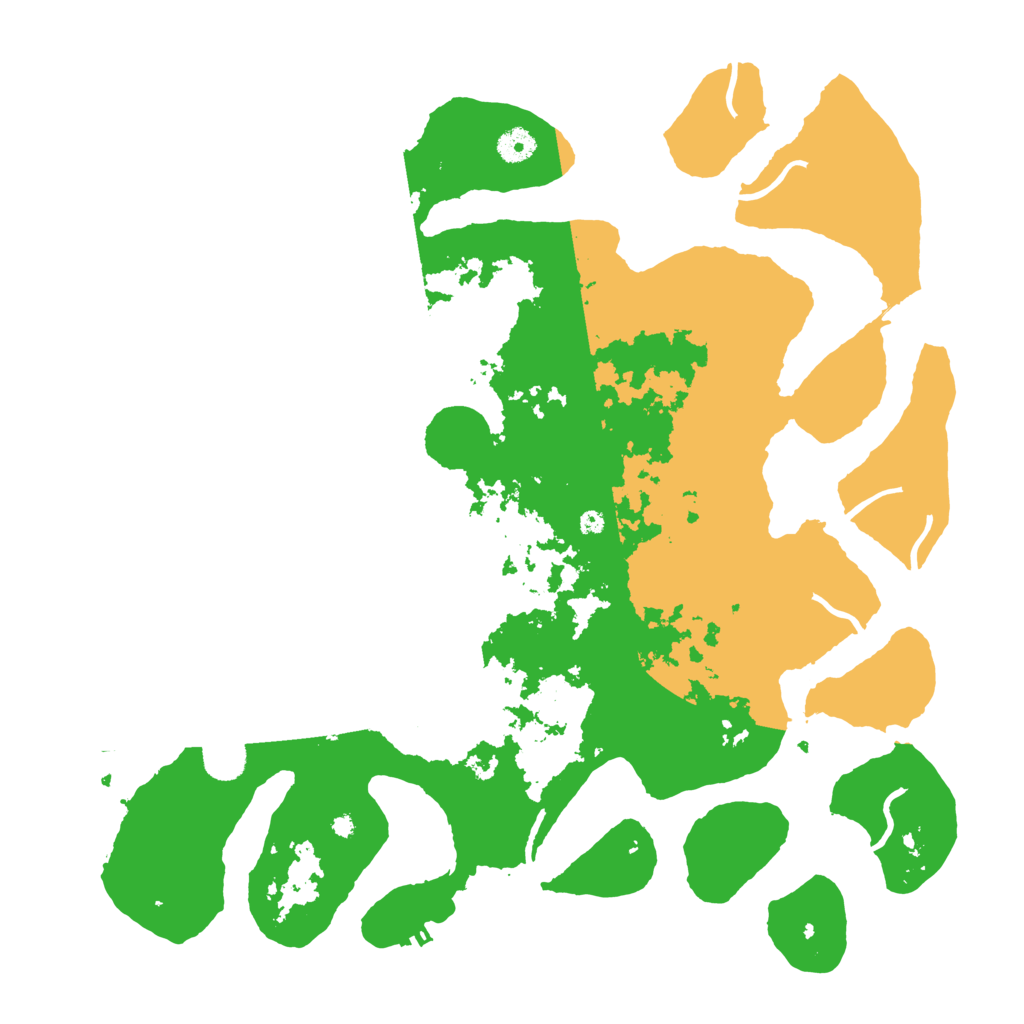 Biome Rust Map: Procedural Map, Size: 4300, Seed: 746380994