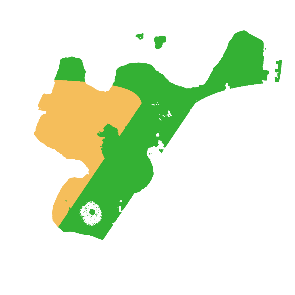 Biome Rust Map: Procedural Map, Size: 2000, Seed: 2117690617