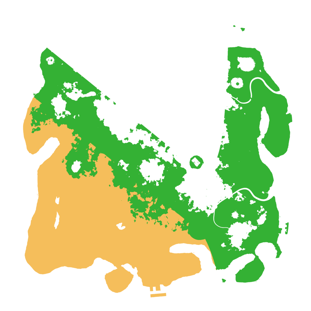 Biome Rust Map: Procedural Map, Size: 4000, Seed: 156616039