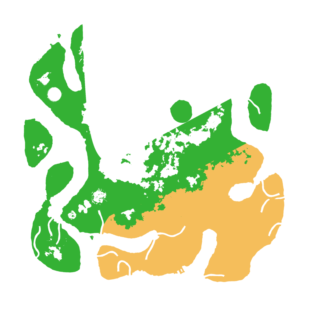 Biome Rust Map: Procedural Map, Size: 3950, Seed: 1736861177