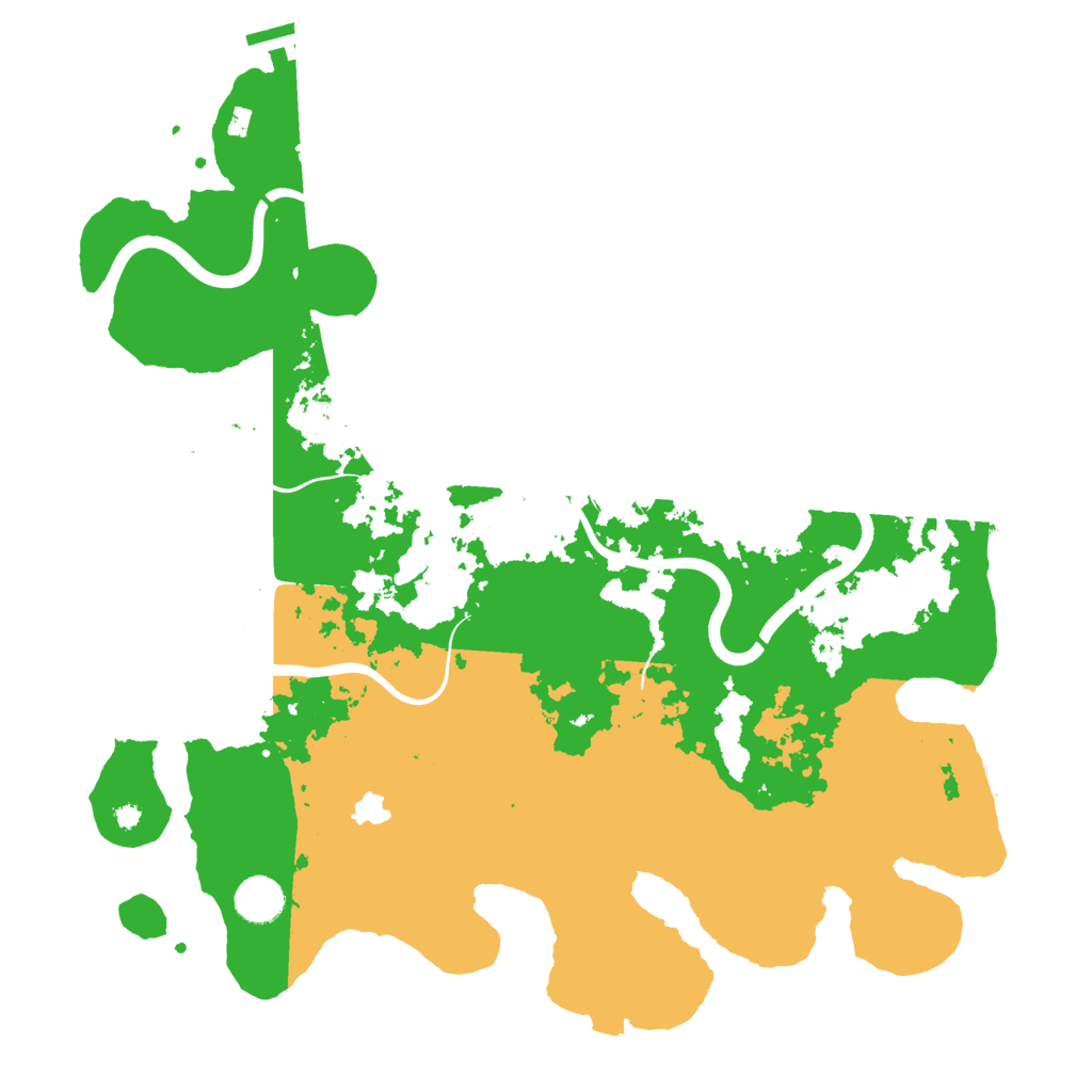 Biome Rust Map: Procedural Map, Size: 4000, Seed: 304636214