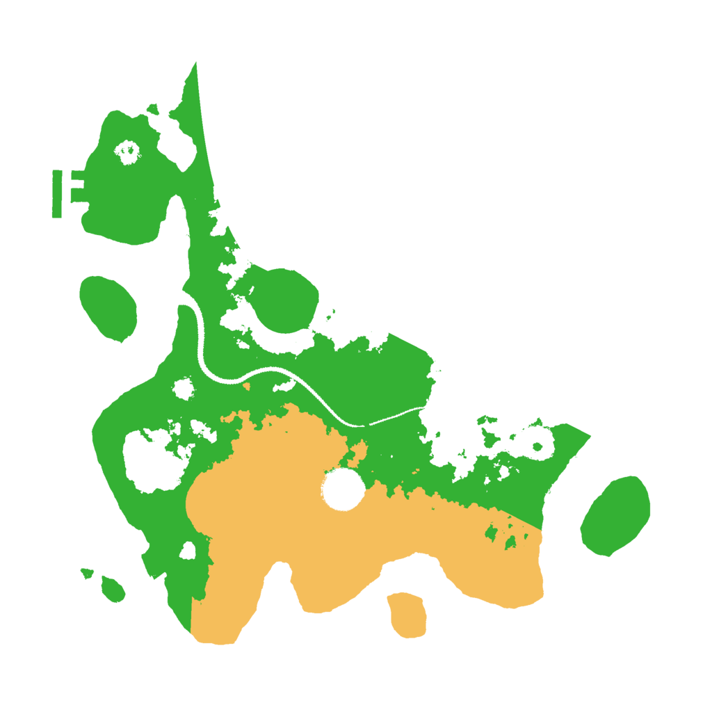 Biome Rust Map: Procedural Map, Size: 3000, Seed: 762535590