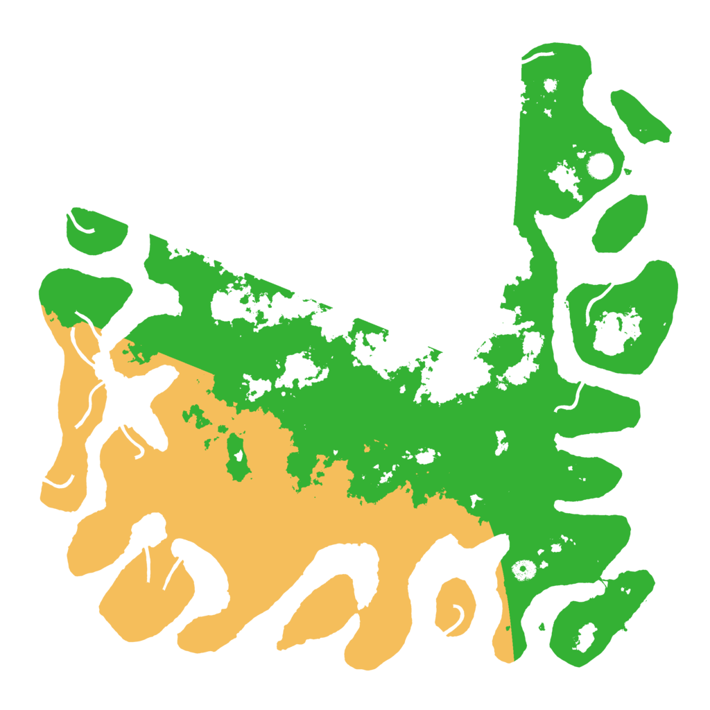 Biome Rust Map: Procedural Map, Size: 4800, Seed: 1686