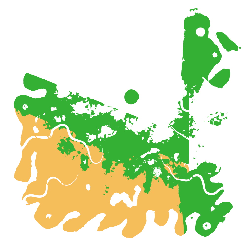 Biome Rust Map: Procedural Map, Size: 4800, Seed: 1686
