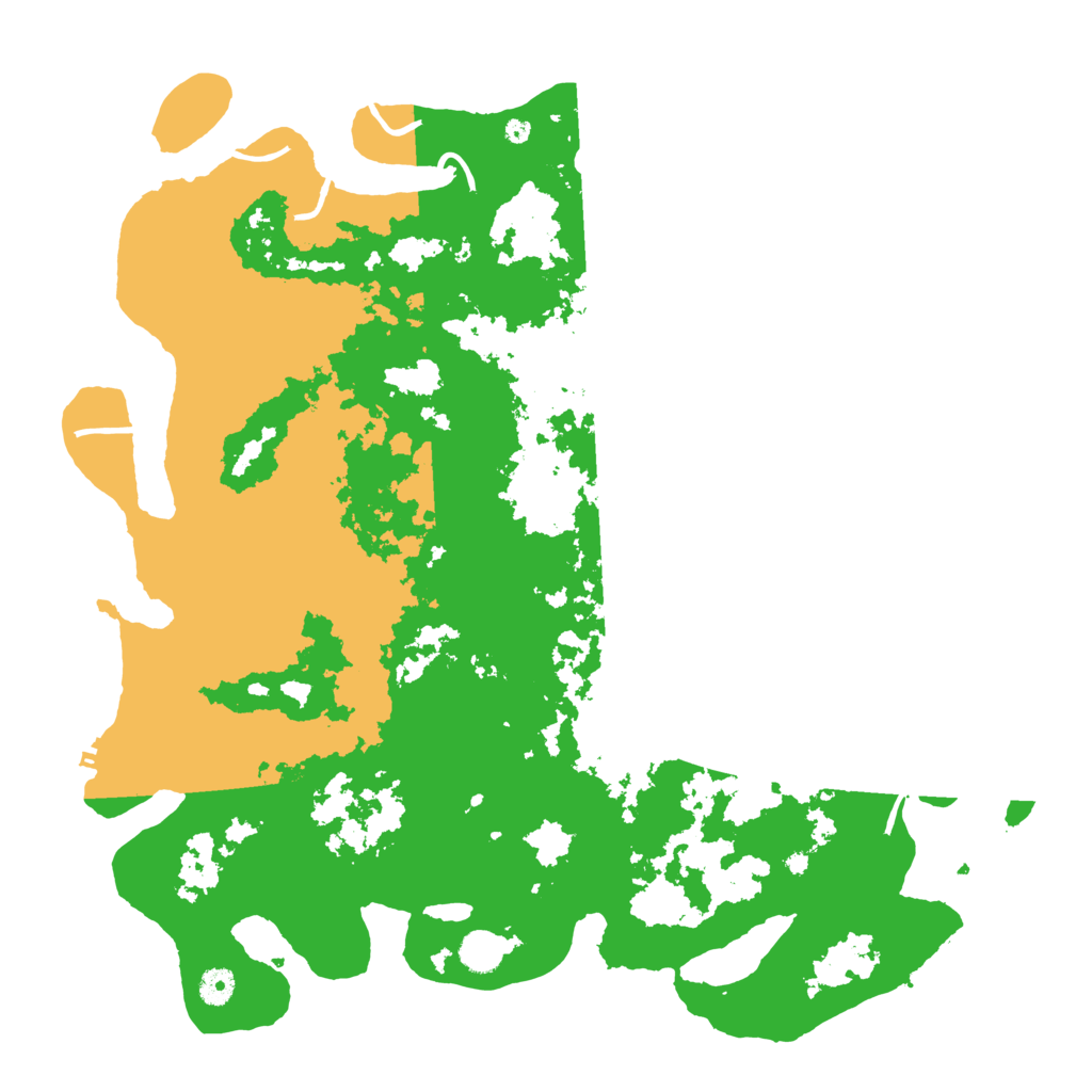 Biome Rust Map: Procedural Map, Size: 4500, Seed: 241690906