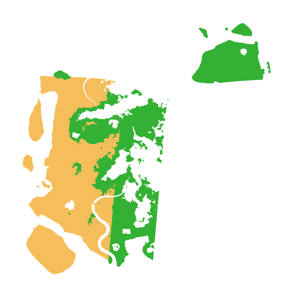 Biome Rust Map: Procedural Map, Size: 4000, Seed: 124432666