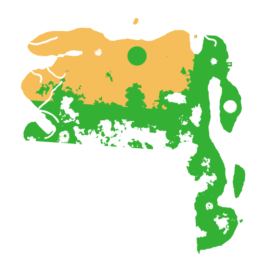 Biome Rust Map: Procedural Map, Size: 3700, Seed: 1065465012