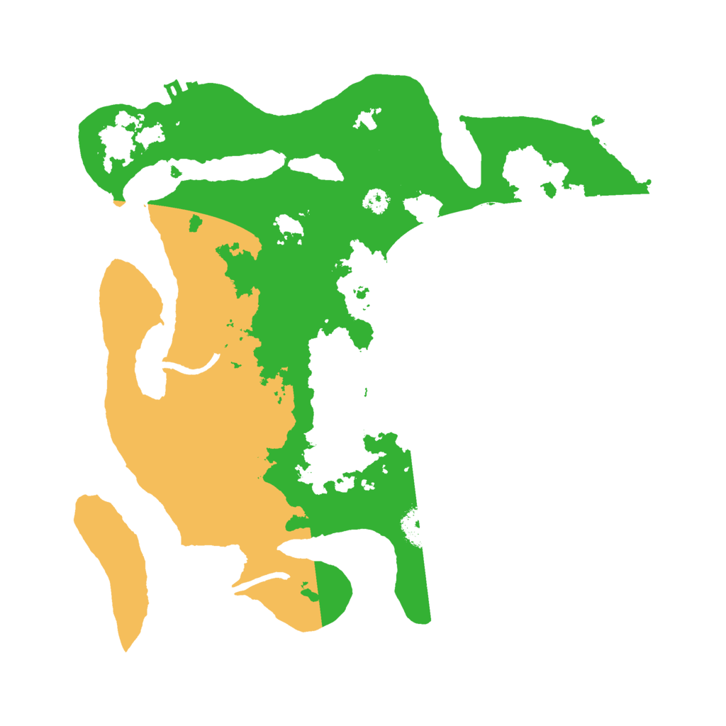 Biome Rust Map: Procedural Map, Size: 3000, Seed: 2437201