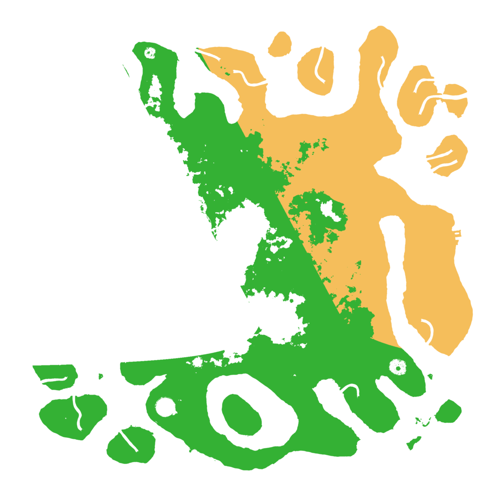 Biome Rust Map: Procedural Map, Size: 4500, Seed: 35644303