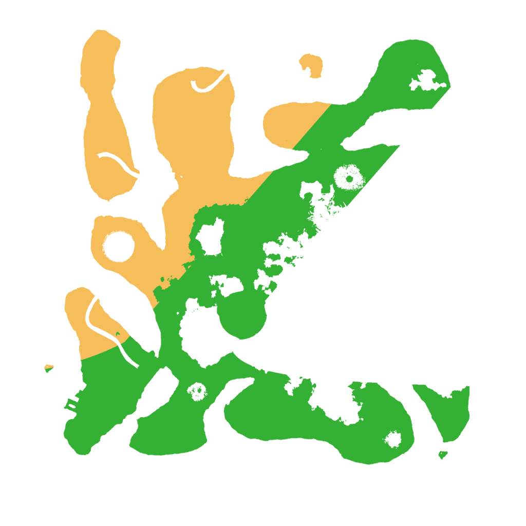 Biome Rust Map: Procedural Map, Size: 3000, Seed: 973259