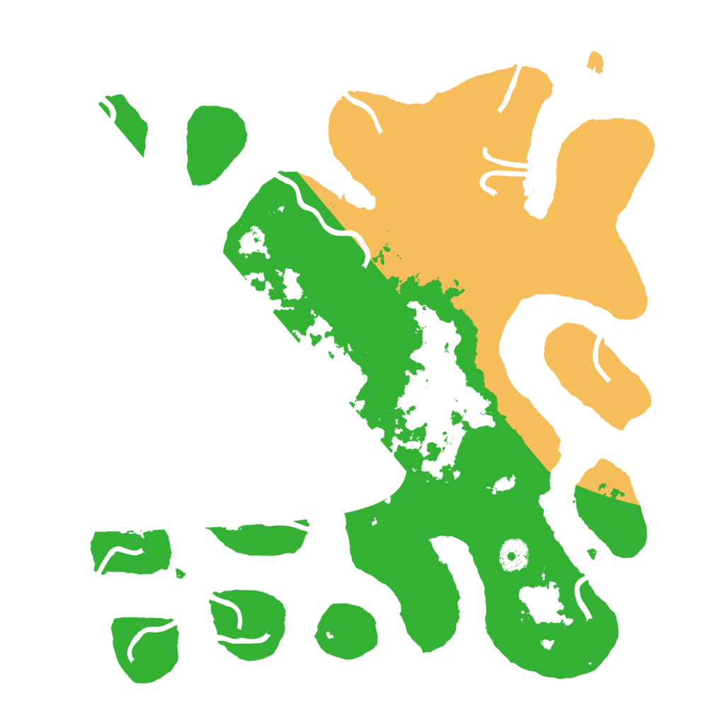 Biome Rust Map: Procedural Map, Size: 3500, Seed: 25022022