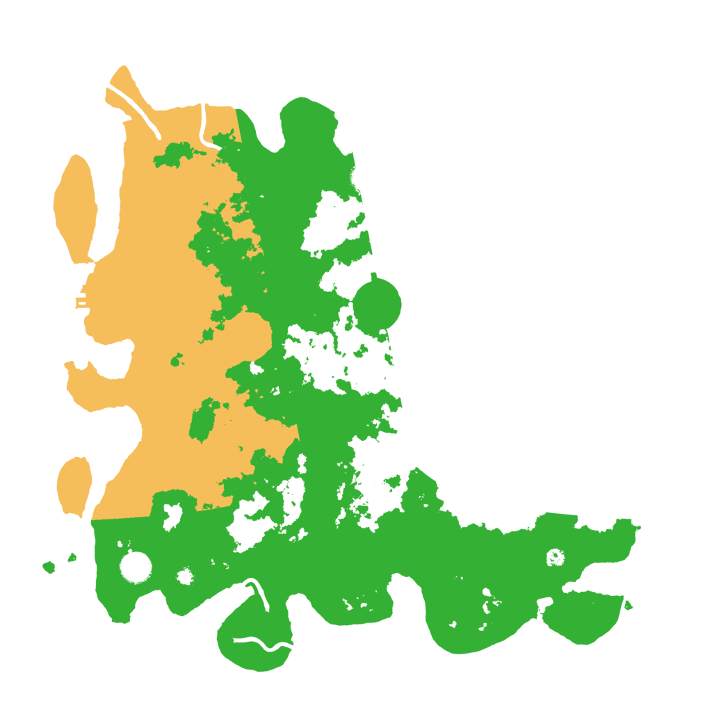 Biome Rust Map: Procedural Map, Size: 4000, Seed: 613948475