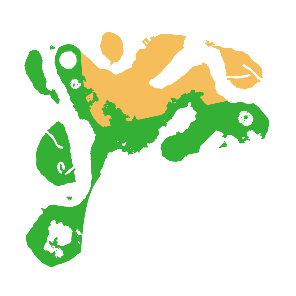 Biome Rust Map: Procedural Map, Size: 3000, Seed: 187328