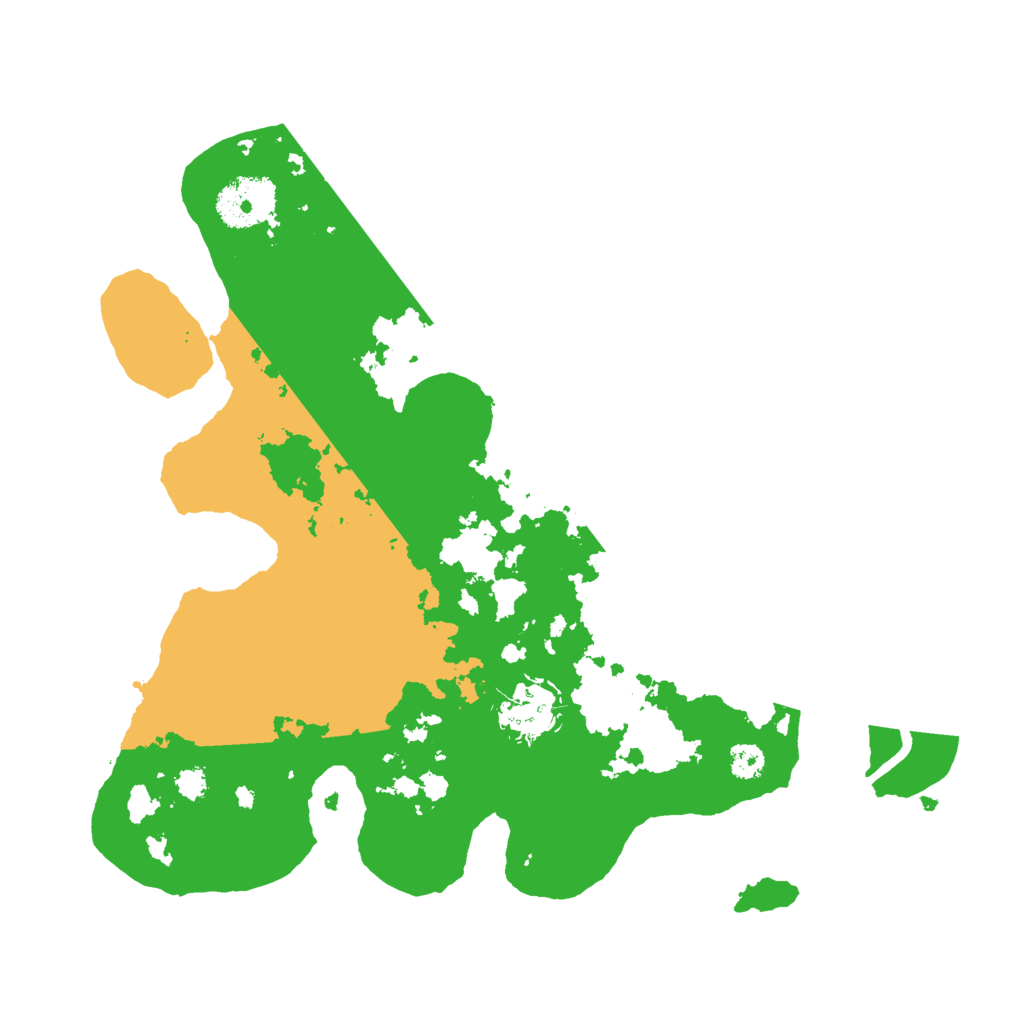 Biome Rust Map: Procedural Map, Size: 3000, Seed: 99680460