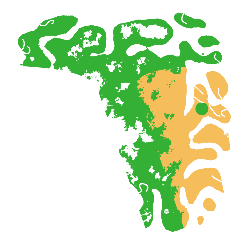 Biome Rust Map: Procedural Map, Size: 5000, Seed: 47483647