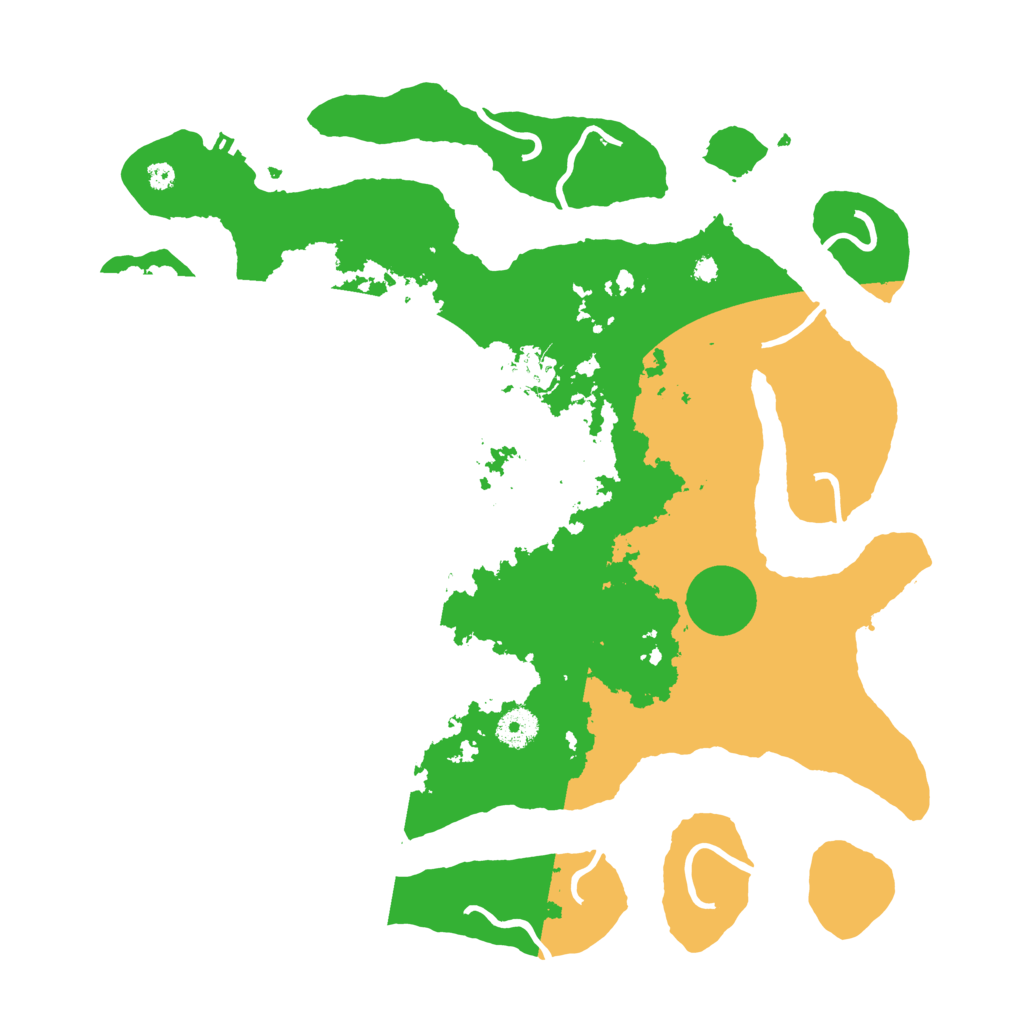 Biome Rust Map: Procedural Map, Size: 3850, Seed: 222466465