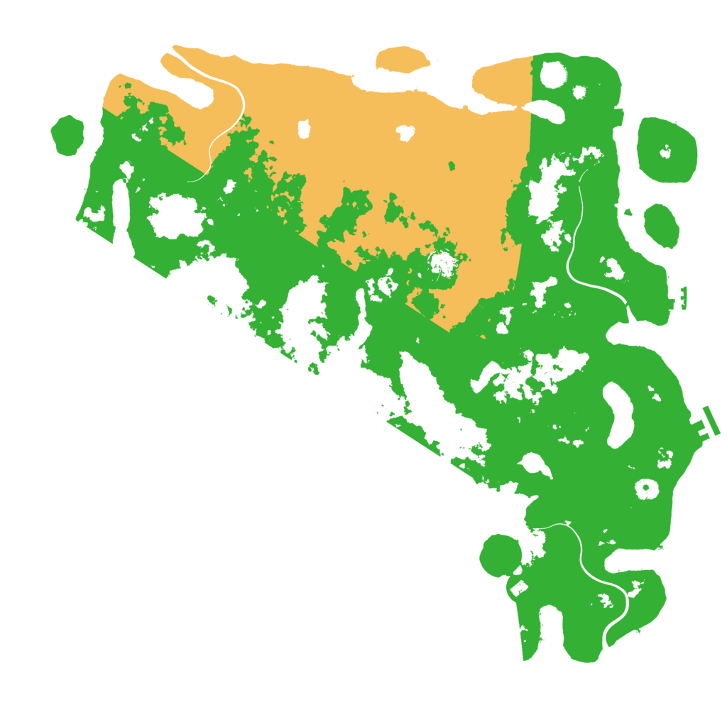 Biome Rust Map: Procedural Map, Size: 4800, Seed: 681541760