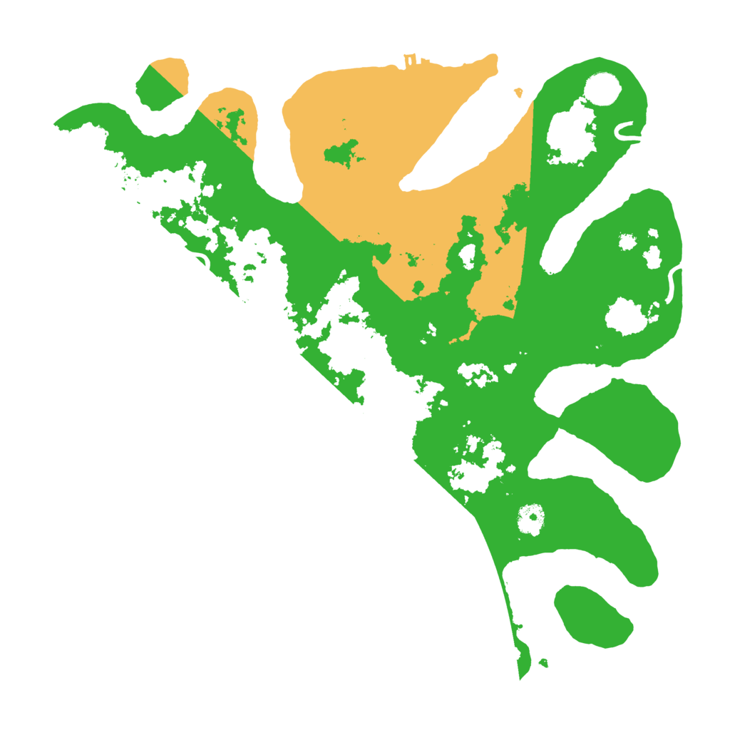 Biome Rust Map: Procedural Map, Size: 3850, Seed: 523463716