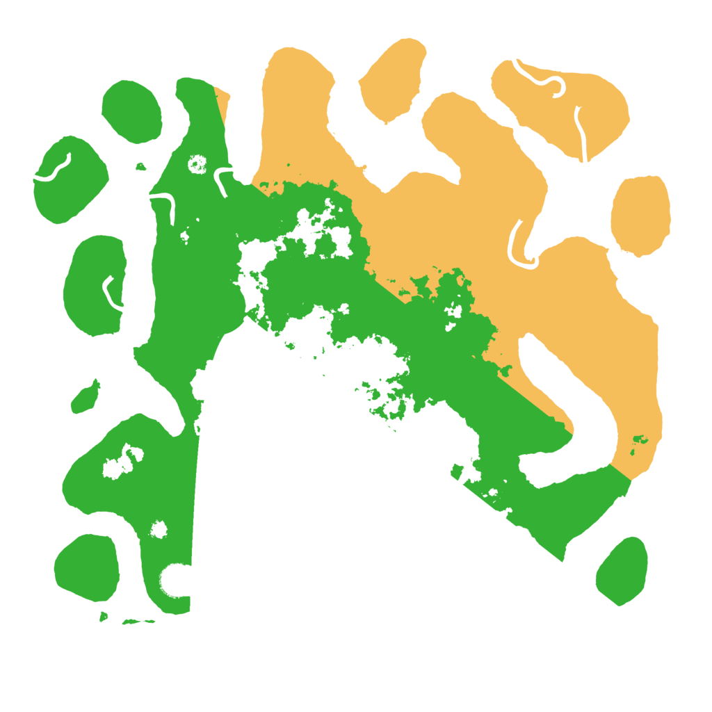 Biome Rust Map: Procedural Map, Size: 3750, Seed: 859496563