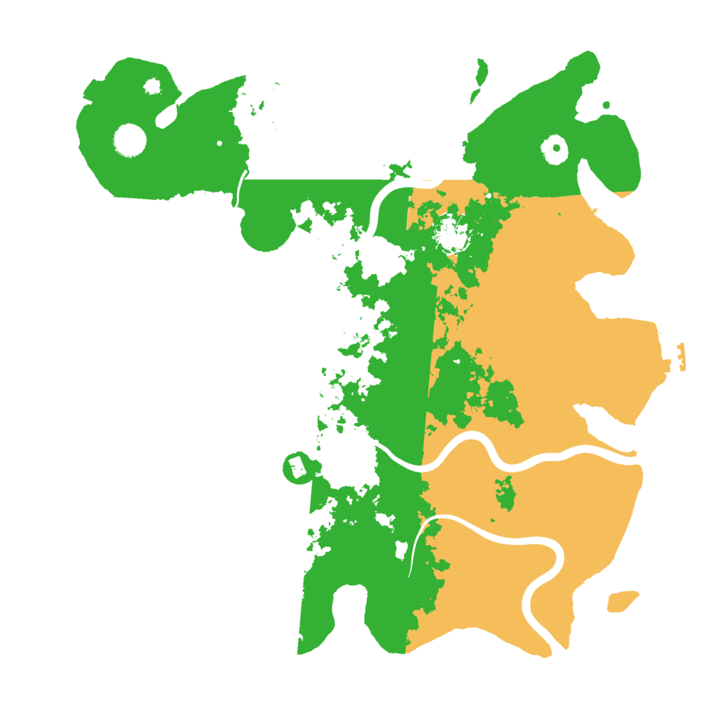 Biome Rust Map: Procedural Map, Size: 3850, Seed: 1495928515
