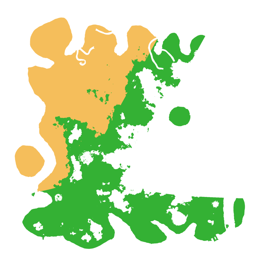 Biome Rust Map: Procedural Map, Size: 3700, Seed: 1837598595