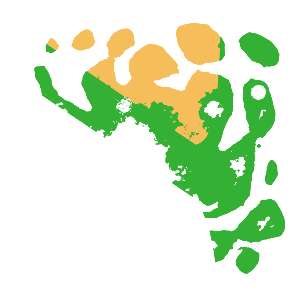 Biome Rust Map: Barren, Size: 3600, Seed: 307237831