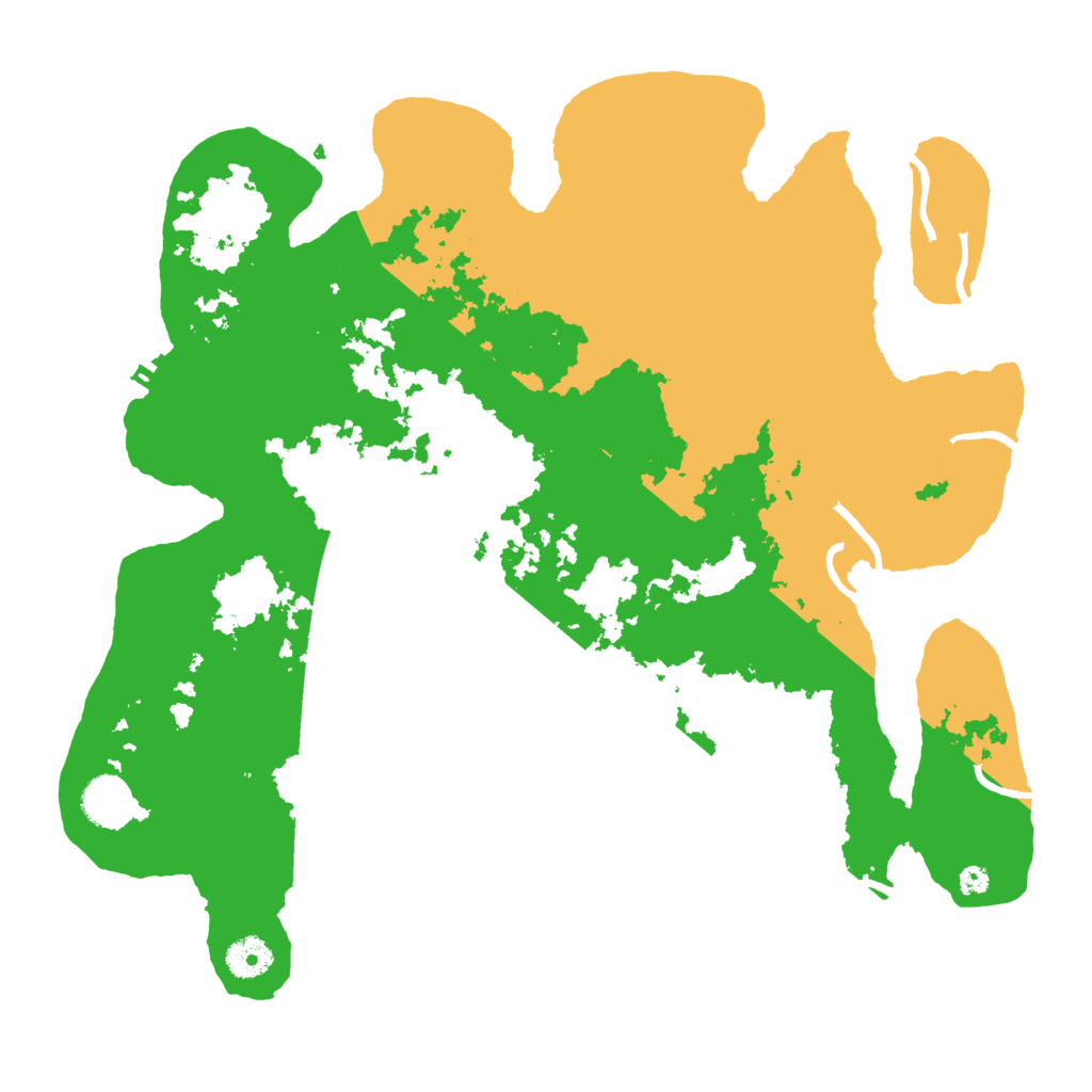 Biome Rust Map: Procedural Map, Size: 3800, Seed: 5438681