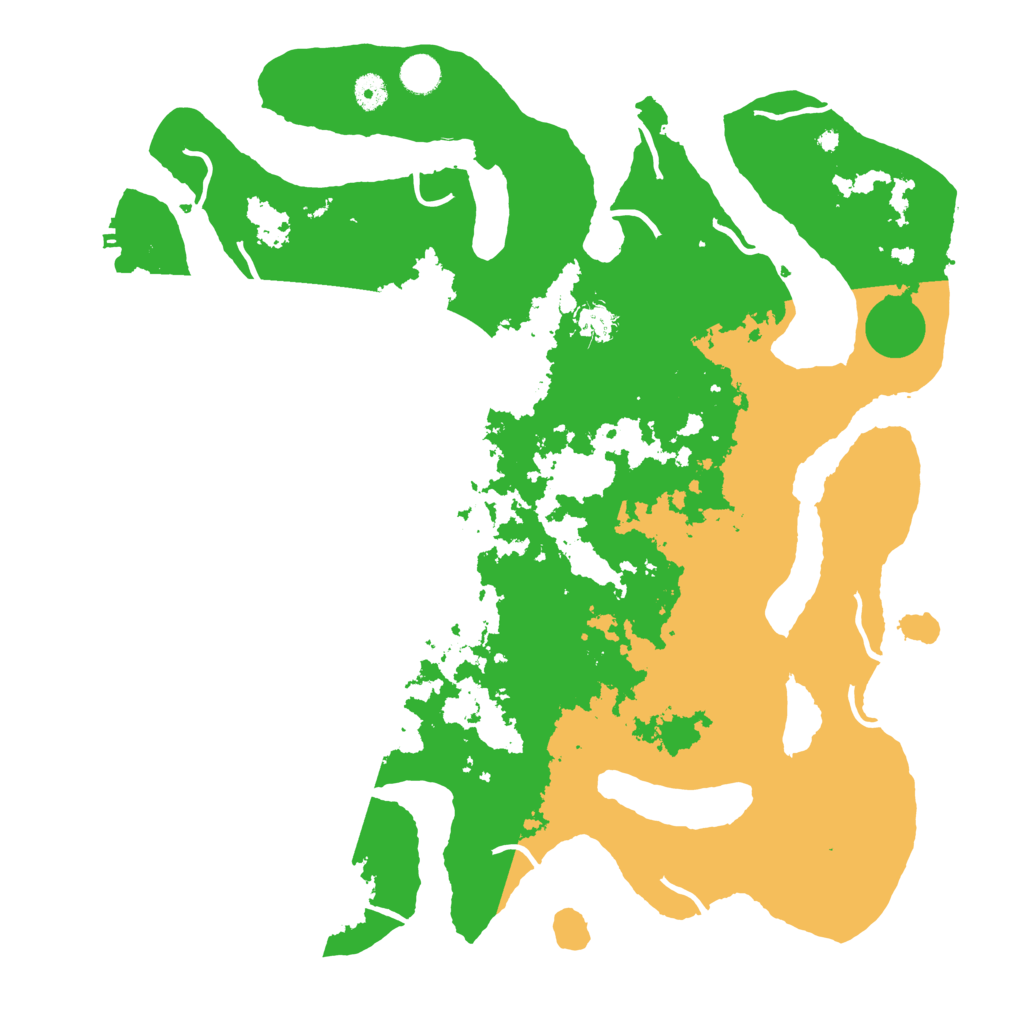 Biome Rust Map: Procedural Map, Size: 4500, Seed: 728034653