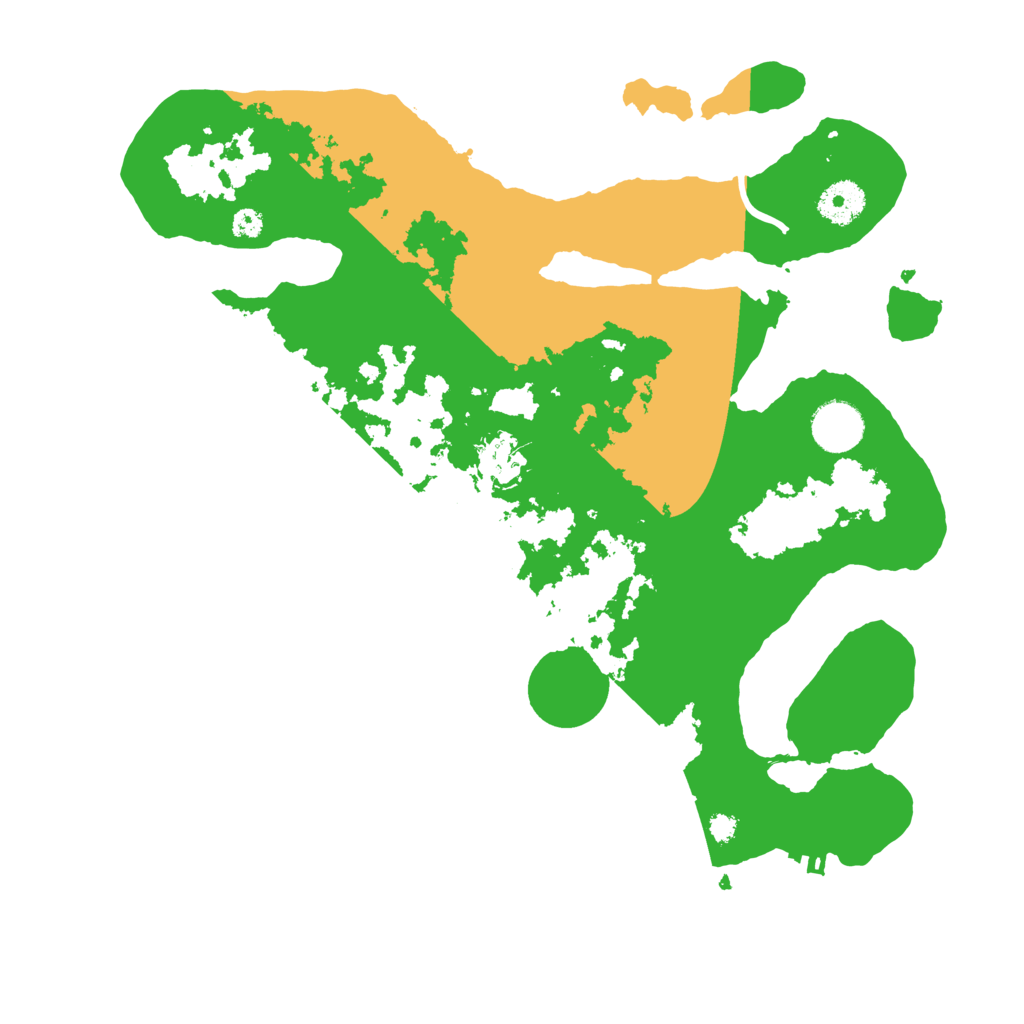 Biome Rust Map: Procedural Map, Size: 3500, Seed: 2137789441