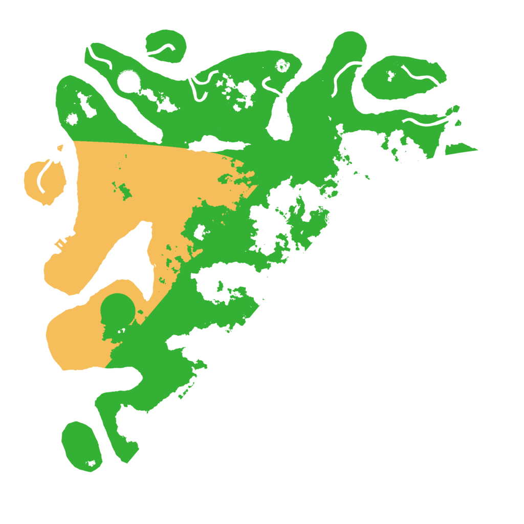 Biome Rust Map: Procedural Map, Size: 4050, Seed: 1856552407