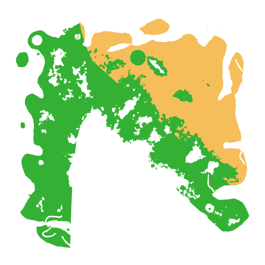 Biome Rust Map: Procedural Map, Size: 4500, Seed: 5899490