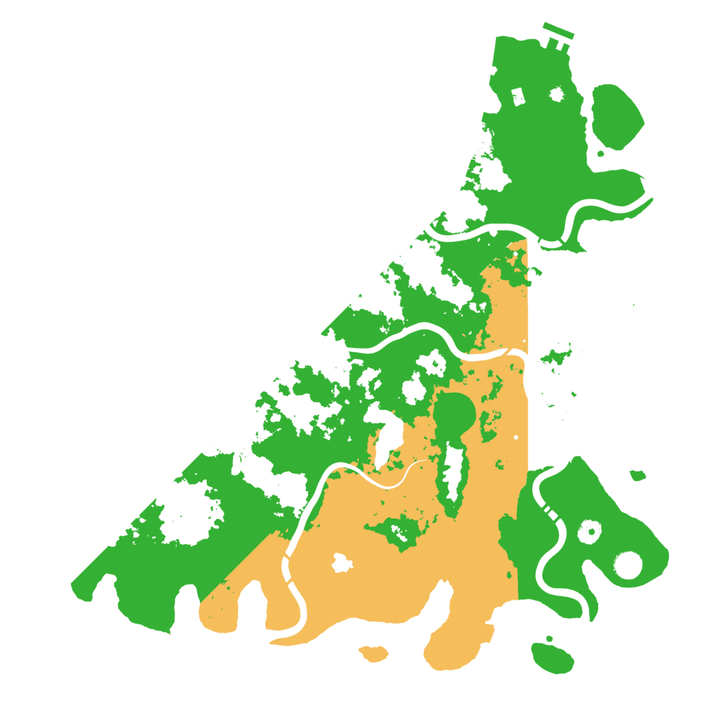 Biome Rust Map: Procedural Map, Size: 4425, Seed: 465063288