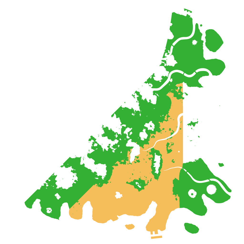 Biome Rust Map: Procedural Map, Size: 4425, Seed: 465063288