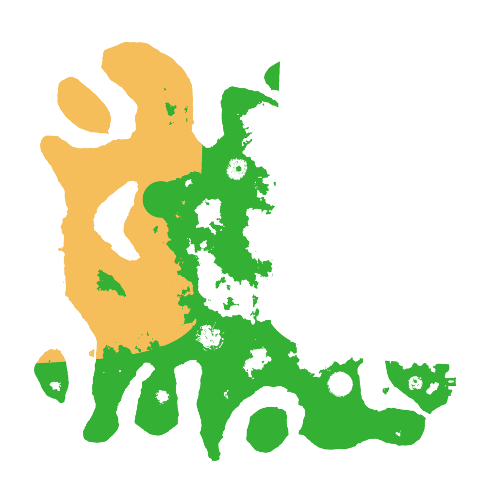 Biome Rust Map: Procedural Map, Size: 3600, Seed: 662825489