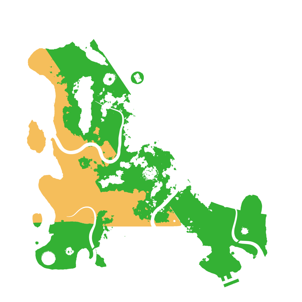 Biome Rust Map: Procedural Map, Size: 3850, Seed: 449613710