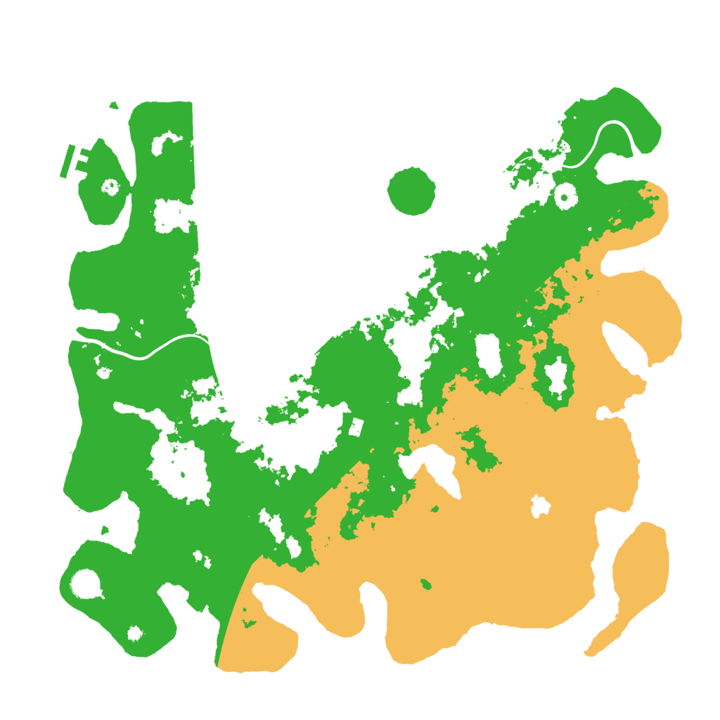 Biome Rust Map: Procedural Map, Size: 4300, Seed: 475689745