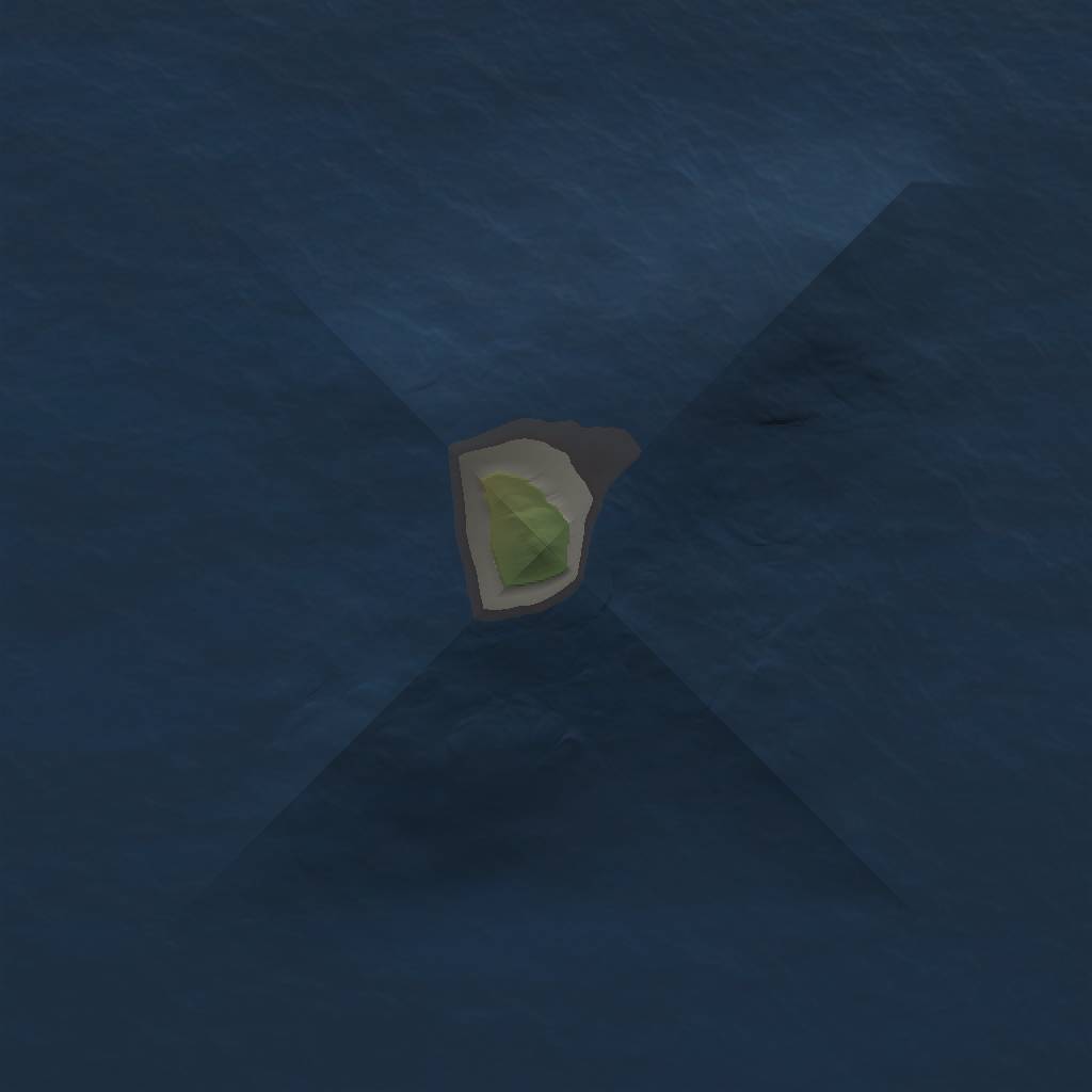 Rust Map: Barren, Size: 1000, Seed: 5235, 2 Monuments